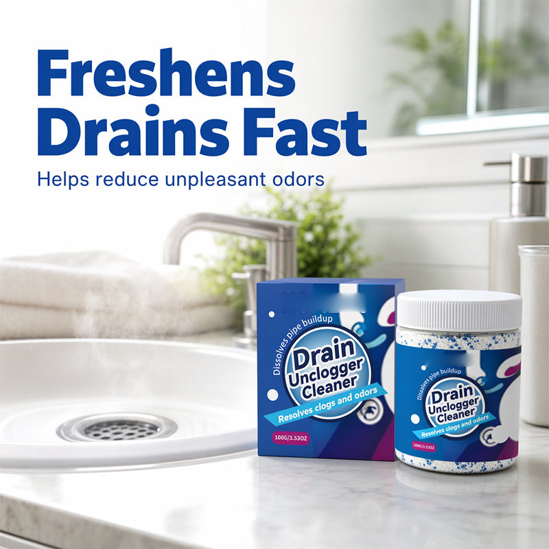 📢📢50% OFF !! ⏰Fast-Acting Pipe Drain Cleaner Powder