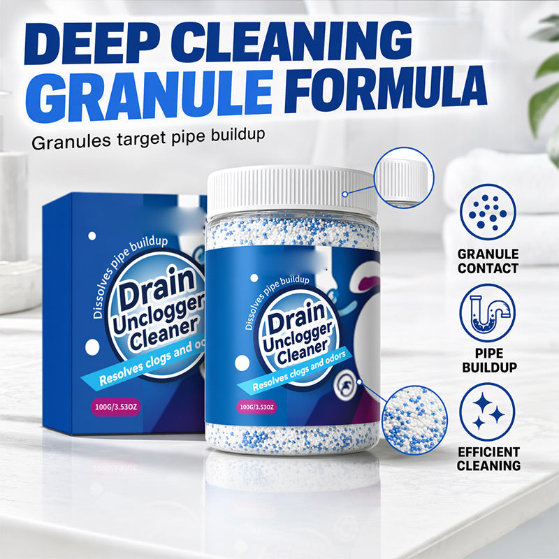 📢📢50% OFF !! ⏰Fast-Acting Pipe Drain Cleaner Powder