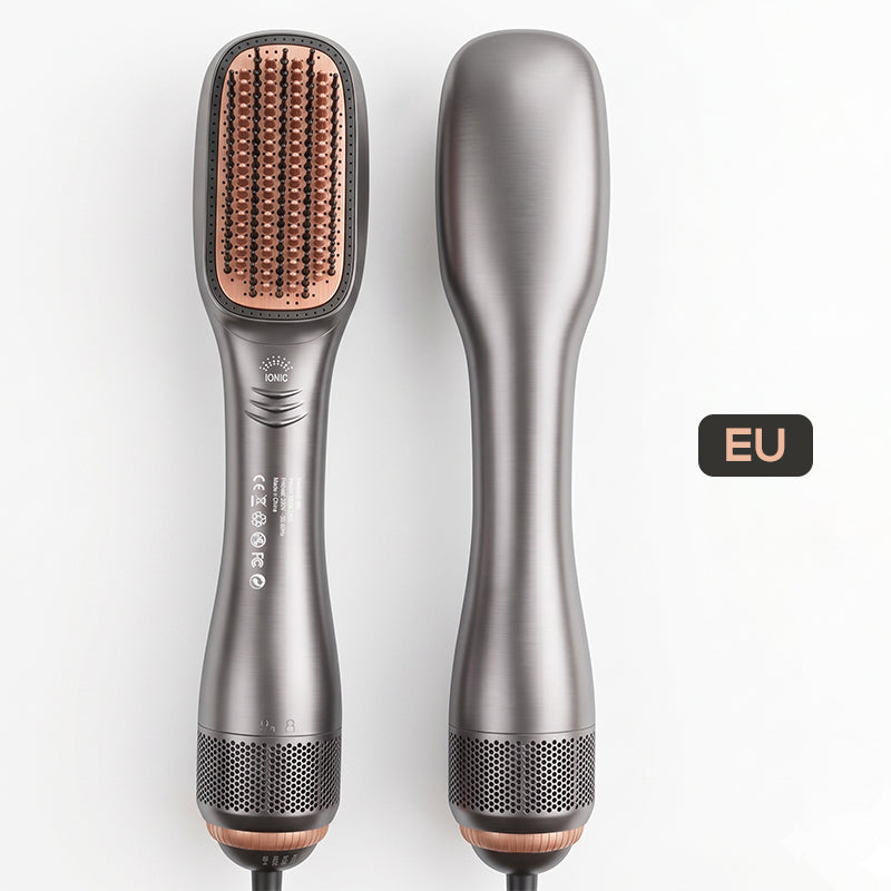 ⏳Time-Limited Special⏰Professional 3-in-1 Hot Air Brush – Dry, Detangle & Volumize in One Step ✨