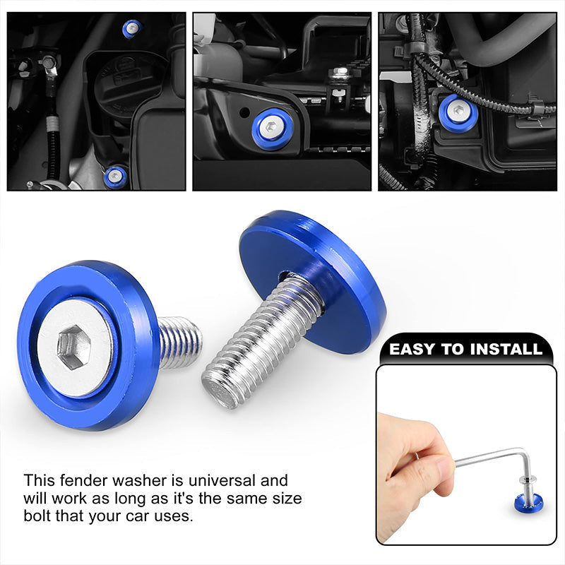 📢📢50% OFF !! ⏰10 Pcs Automotive Universal Screw Spacers