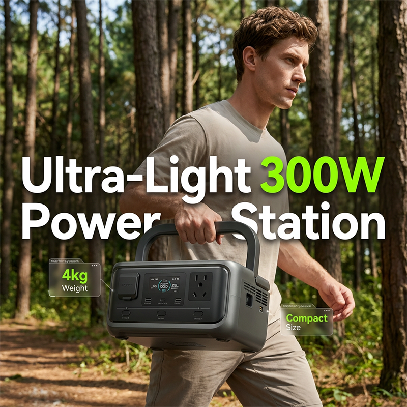 📢📢50% OFF !! ⏰300W Outdoor Power Supply with LFP Battery⚡