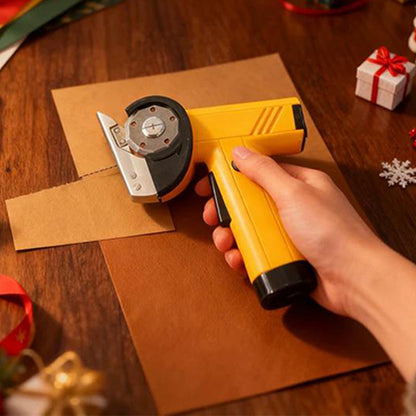 ✂️ Rechargeable High-Speed Cardboard Cutter | Effortless Cutting, Safety Shield & Perfect for Boxes, Packaging & DIY Projects