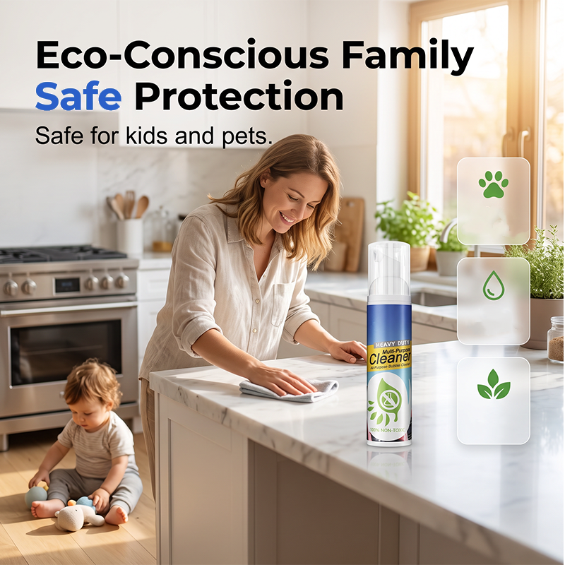 🧼 50% OFF NOW! 💨 Heavy Duty Multi-Purpose Foam Cleaner – Removes grease, stains & odours – Perfect for cars, kitchens, upholstery & more – powerful yet gentle ✨🚗🏠