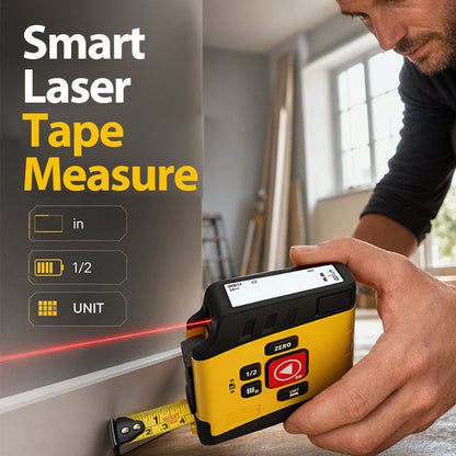 Smart Laser Distance Measure Tape