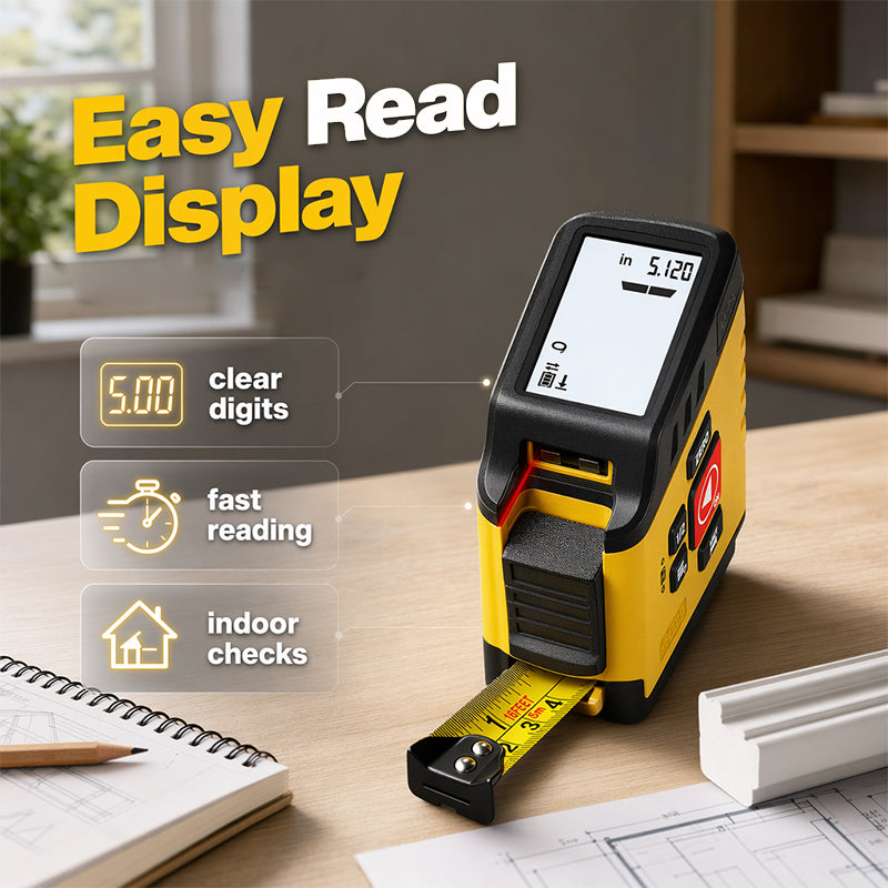 Smart Laser Distance Measure Tape