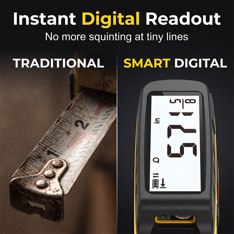 Smart Laser Distance Measure Tape