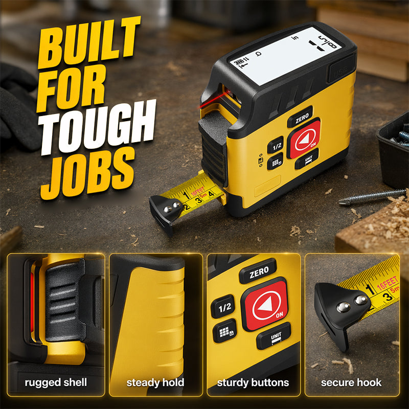 Smart Laser Distance Measure Tape