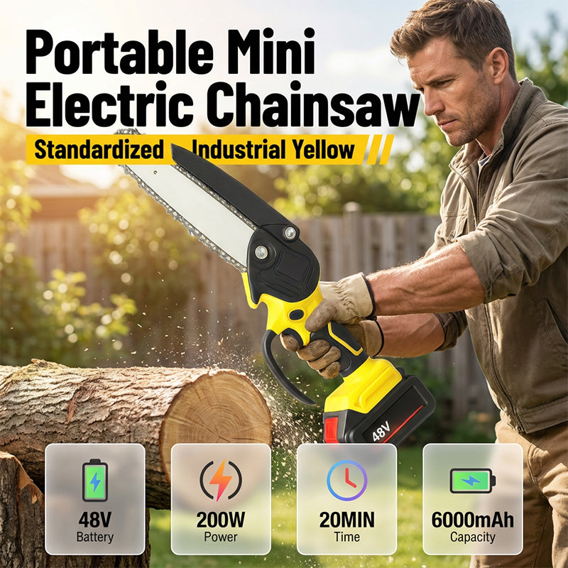 🔥50% OFF NOW🪚Ergonomic Mini Electric Saw with Safety Lock, Cordless Portable Cutting Tool for Wood DIY Craft