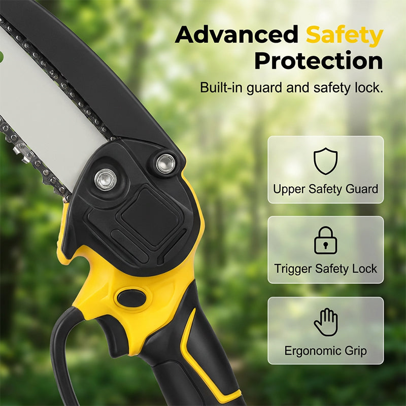 🔥50% OFF NOW🪚Ergonomic Mini Electric Saw with Safety Lock, Cordless Portable Cutting Tool for Wood DIY Craft