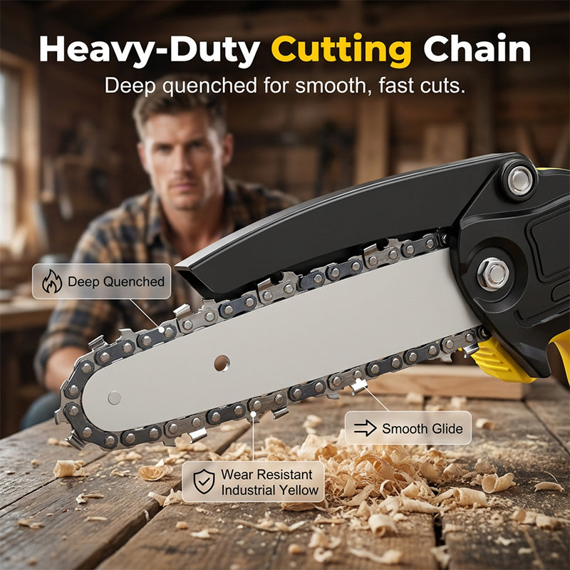 🔥50% OFF NOW🪚Ergonomic Mini Electric Saw with Safety Lock, Cordless Portable Cutting Tool for Wood DIY Craft