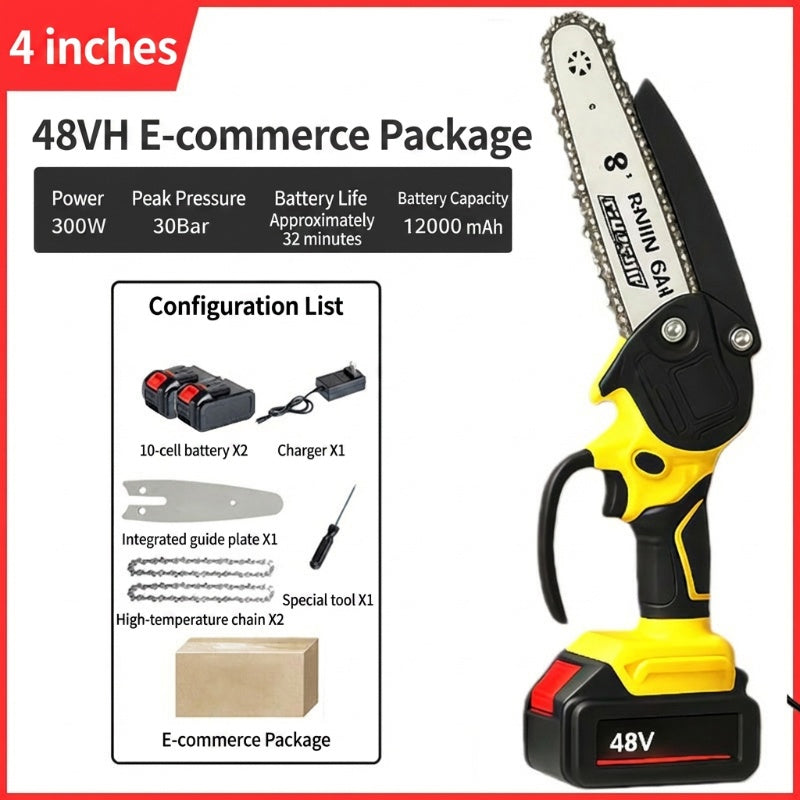 🔥50% OFF NOW🪚Ergonomic Mini Electric Saw with Safety Lock, Cordless Portable Cutting Tool for Wood DIY Craft