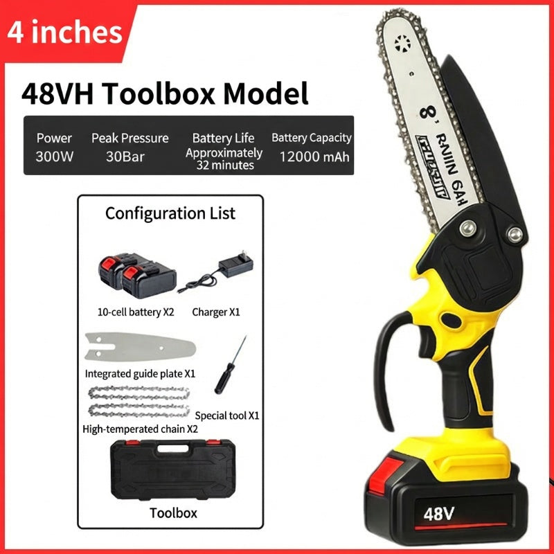 🔥50% OFF NOW🪚Ergonomic Mini Electric Saw with Safety Lock, Cordless Portable Cutting Tool for Wood DIY Craft