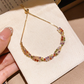 ✨Buy 1 Get 1 Free💎Retro Crossover Twisted Multicolor Zircon Adjustable Bracelet for Women