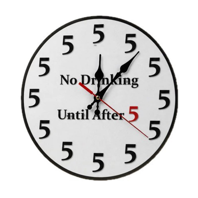 🎉 2026 Sale — Over 10,000 Sold! 🍻 Novelty Wall Clock for Party Decor – Fun & Bold Design ⏰