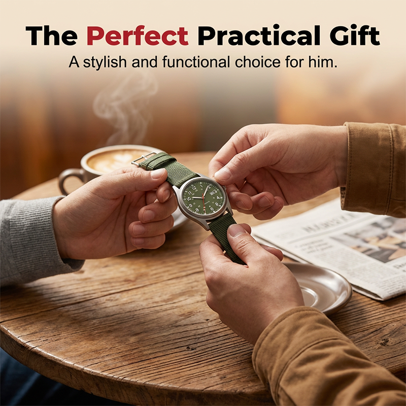 ⌚ 50% OFF NOW! ✨ Classic Daily Wear Luminous Quartz Watch – Luminous dial, precise quartz movement & sleek design – Perfect for everyday style & office wear 💼