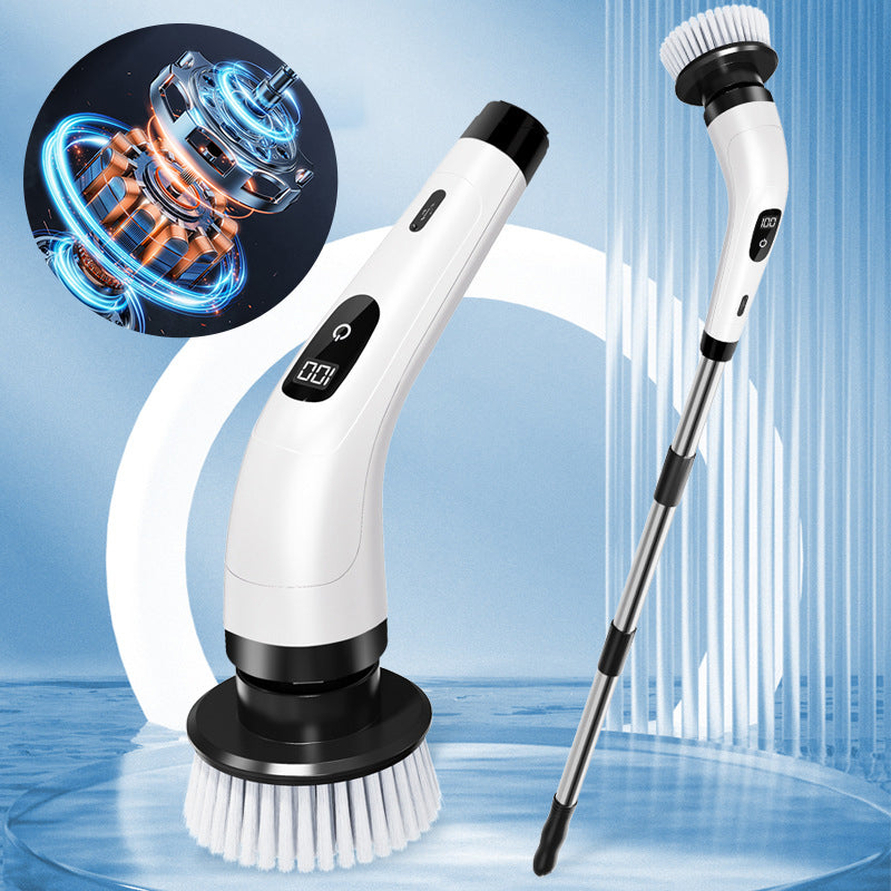 🎉 2026 Sale — Over 28,500 Sold!🧽8‑in‑1 Electric Cleaning Brush Set 🏠