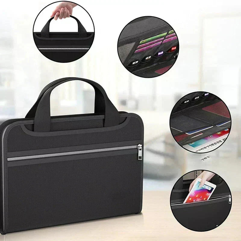⏳Time-Limited Special⏰💞 Fireproof Accordion File Folder – Ultimate Document Security 🌸