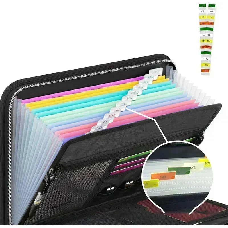 ⏳Time-Limited Special⏰💞 Fireproof Accordion File Folder – Ultimate Document Security 🌸