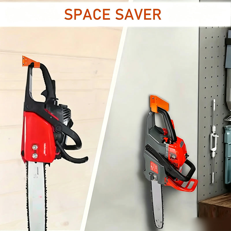 📢⏰Heavy-Duty Wall Mount Chainsaw Hanger