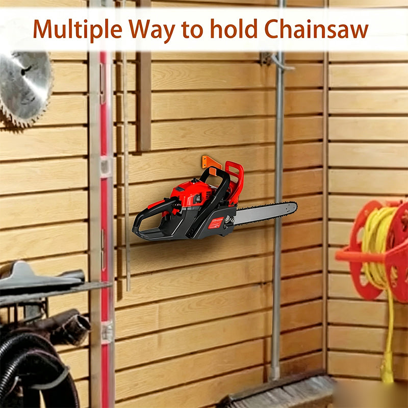 📢⏰Heavy-Duty Wall Mount Chainsaw Hanger