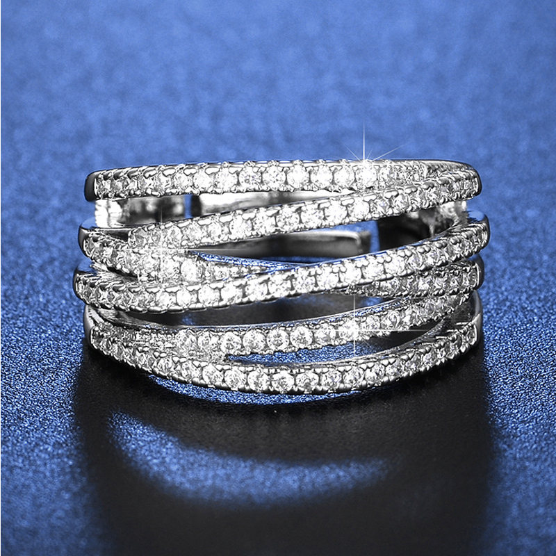 ✨Buy 2 Get 1 Freee💫Adjustable Multi-Band Crossover Ring – Fashion Jewelry
