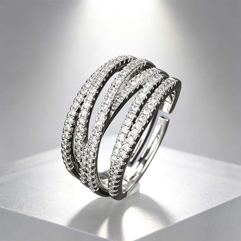 ✨Buy 2 Get 1 Freee💫Adjustable Multi-Band Crossover Ring – Fashion Jewelry