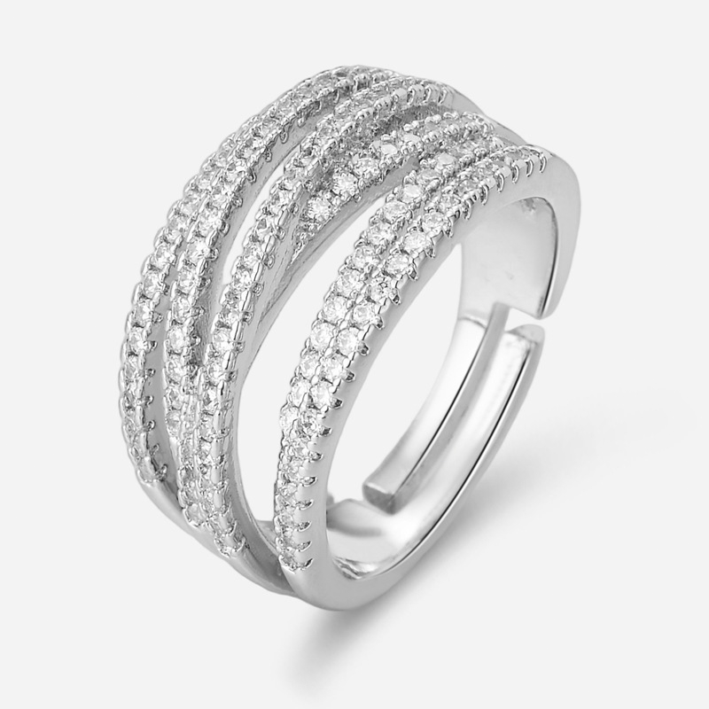 ✨Buy 2 Get 1 Freee💫Adjustable Multi-Band Crossover Ring – Fashion Jewelry