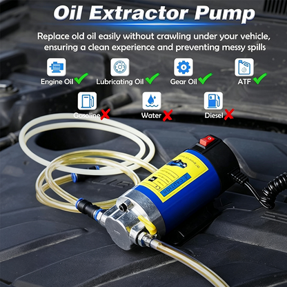 📢📢50% OFF !! ⏰2026 Sale — Over 12,200 Sold!🔧Portable Engine Oil Transfer Pump – Handy Maintenance Tool ✨