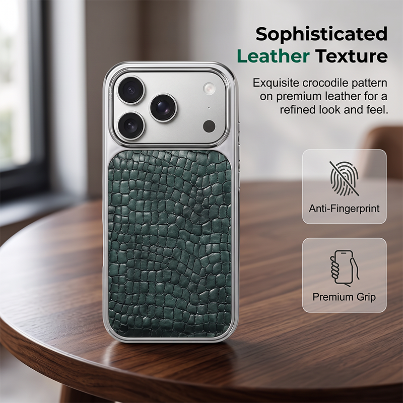 Alligator Pattern Slim Phone Case
