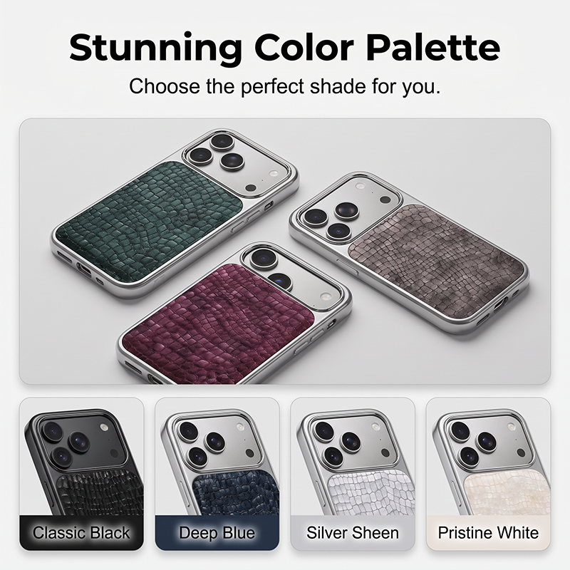 Alligator Pattern Slim Phone Case