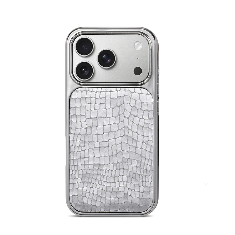 Alligator Pattern Slim Phone Case