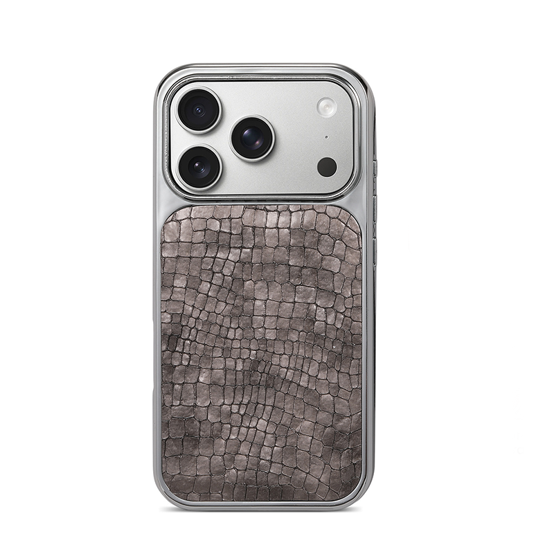 Alligator Pattern Slim Phone Case