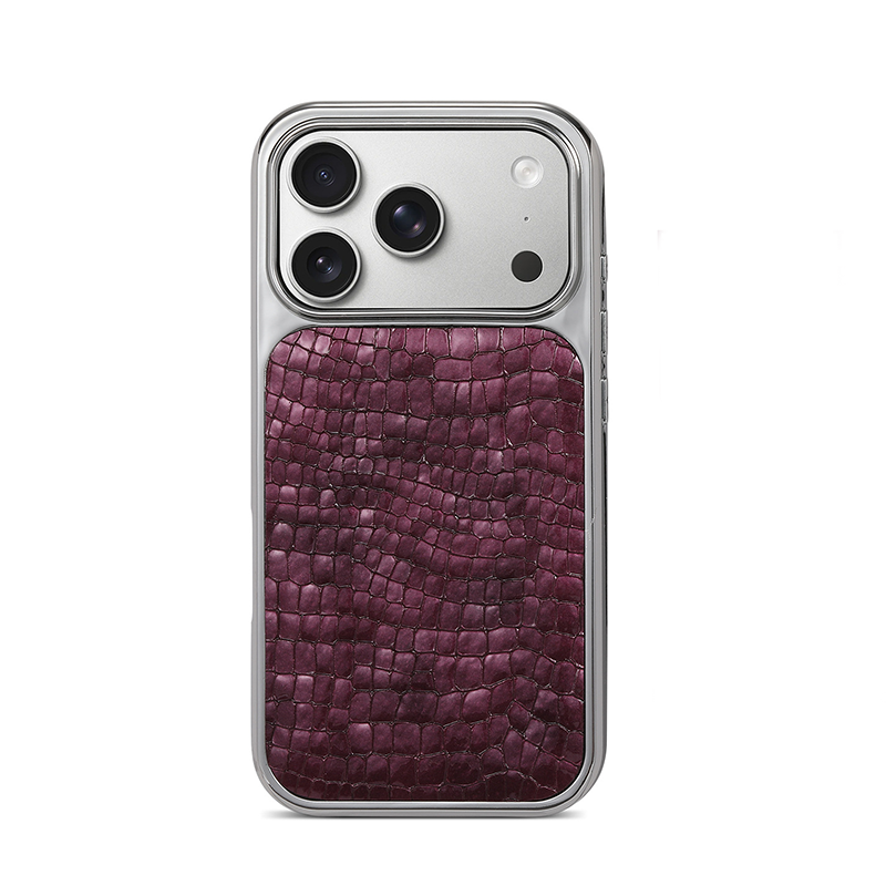 Alligator Pattern Slim Phone Case