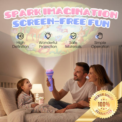 Early Education Projector Torch for Kids 🔦 Click, Project & Learn – A Pocket-Sized Nighttime Adventure ✨