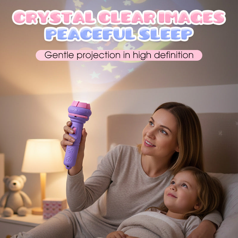 Early Education Projector Torch for Kids 🔦 Click, Project & Learn – A Pocket-Sized Nighttime Adventure ✨