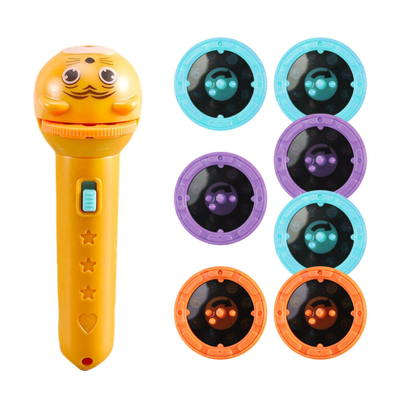 Early Education Projector Torch for Kids 🔦 Click, Project & Learn – A Pocket-Sized Nighttime Adventure ✨