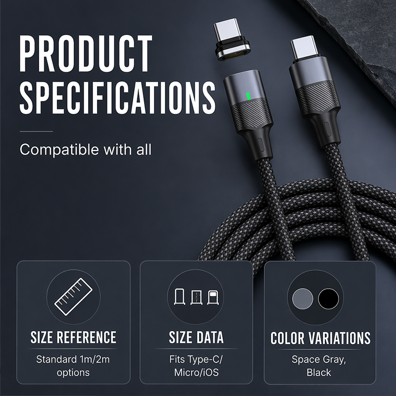 Fast Charging USB Data Cable