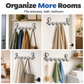 Suction Cup Over Door Hook Rack