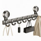 Suction Cup Over Door Hook Rack
