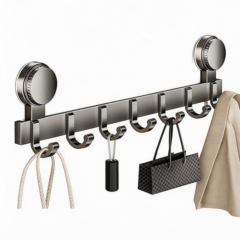 Suction Cup Over Door Hook Rack