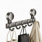 Suction Cup Over Door Hook Rack
