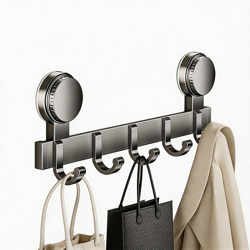 Suction Cup Over Door Hook Rack