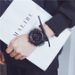 Men's Casual Large Dial Quartz Watch