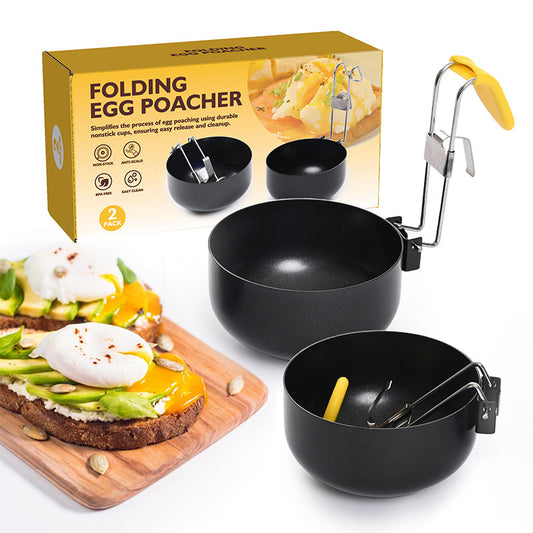 Foldable Non-Stick Egg Poacher Mold