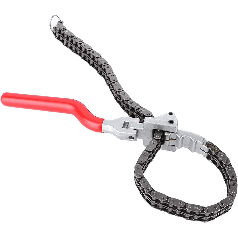 ⛓️ Heavy-Duty Chain Oil Filter Wrench – Wide 60-195mm Coverage, Reinforced Chain, Comfortable Grip – For Cars, Trucks & SUVs 💪