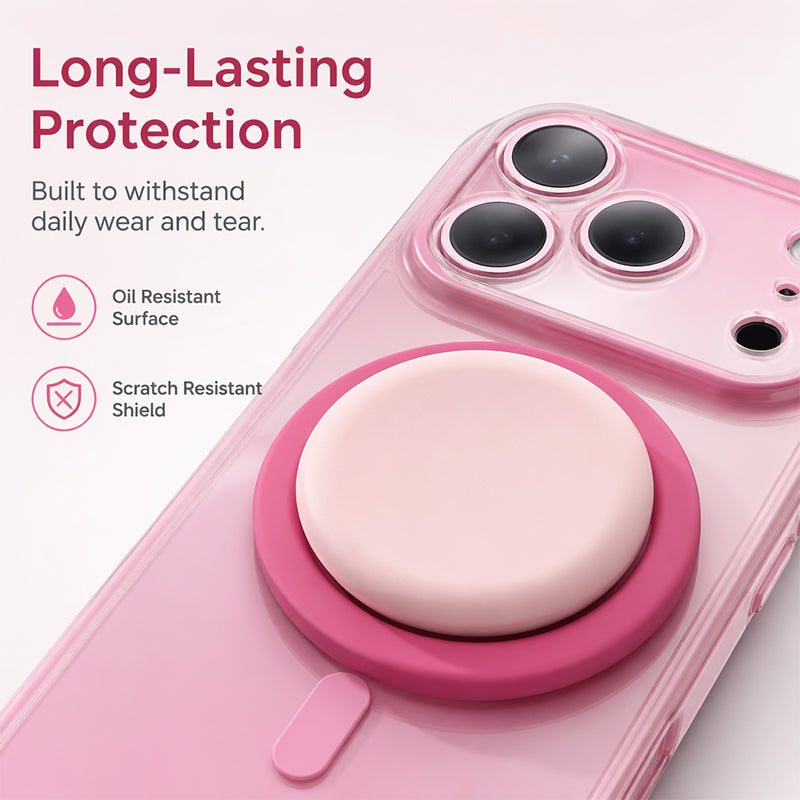 Magnetic Gradient Phone Case with Built-in Stand