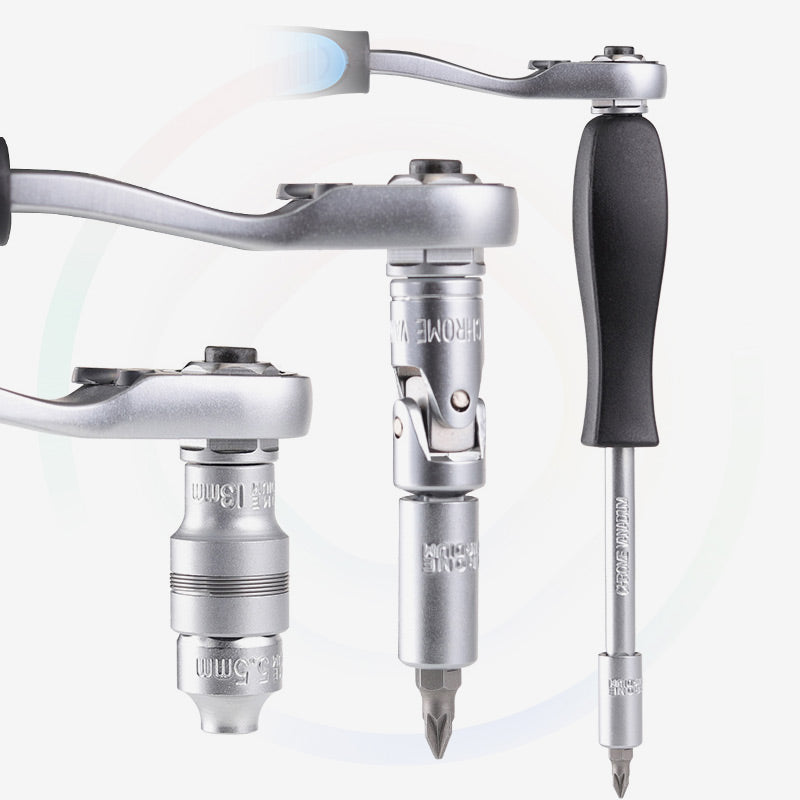 📢📢50% OFF !! ⏰2026 Sale — Over 16,600 Sold!🔧29‑Pcs Ratchet Socket Wrench Kit 🛠️