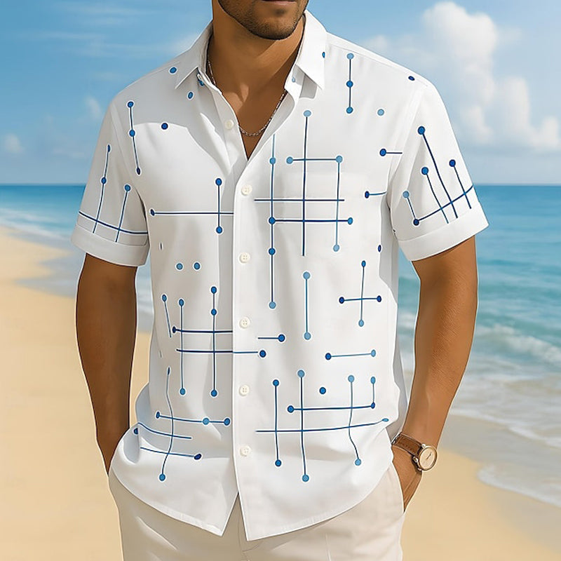 ⏳Limited-time 50% off⏰Men's Relaxed Fit Button Down Shirt👔