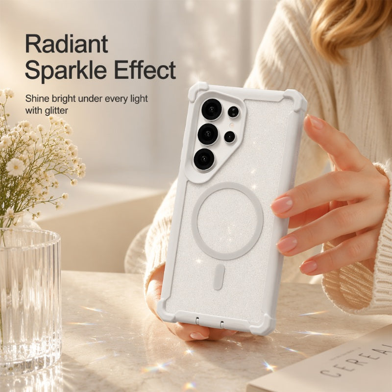 Sparkly Glitter Magnetic Slim Phone Case