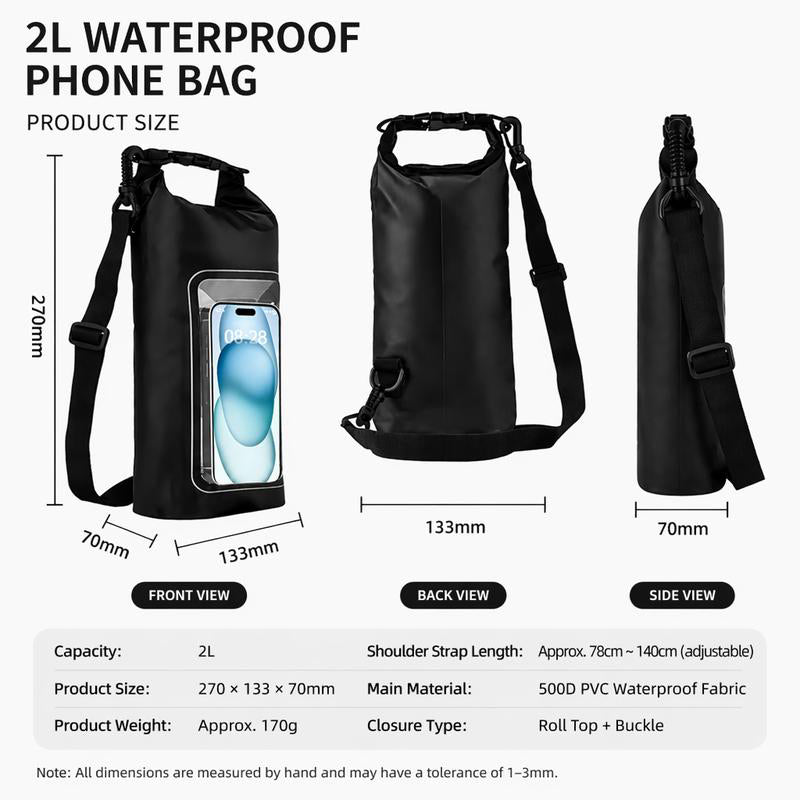 Waterproof Touchscreen Dry Bag